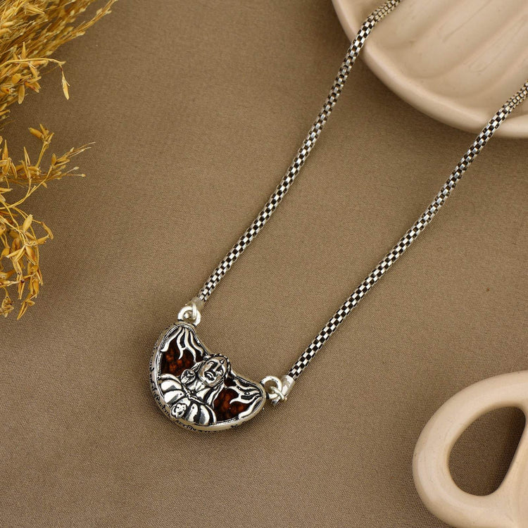 Silver Cap Pendant